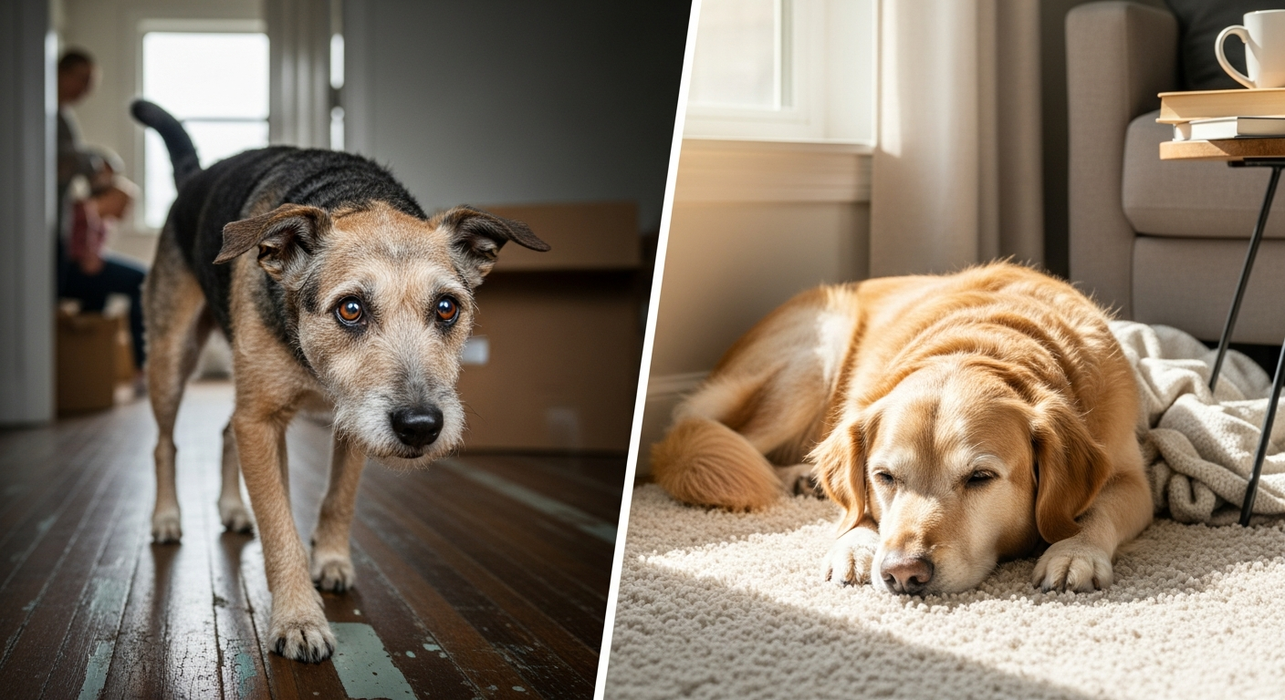 Anxiety vs Dog Dementia