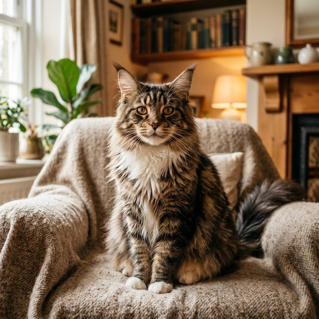 Maine Coon Cat