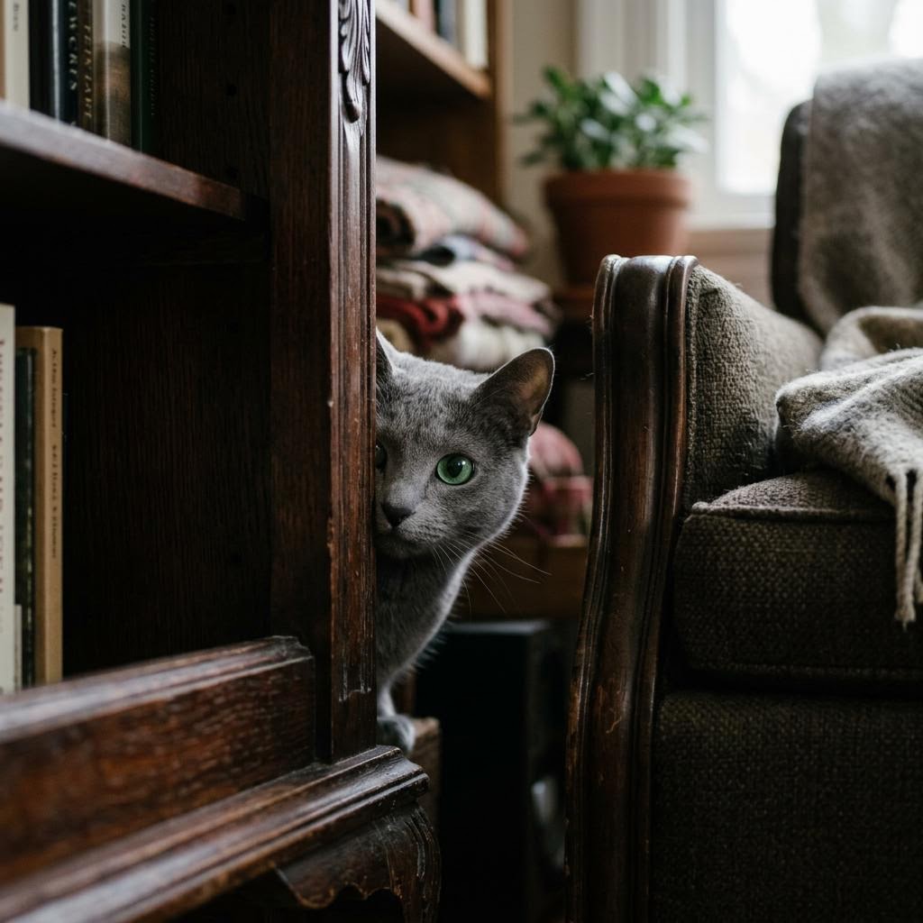 Russian Blue Cat