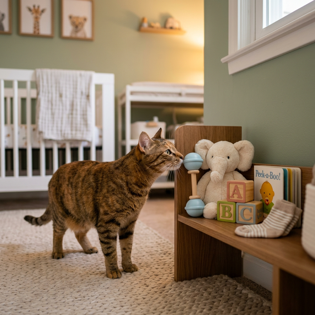 Preparing Your Anxious Cat for a New Baby
