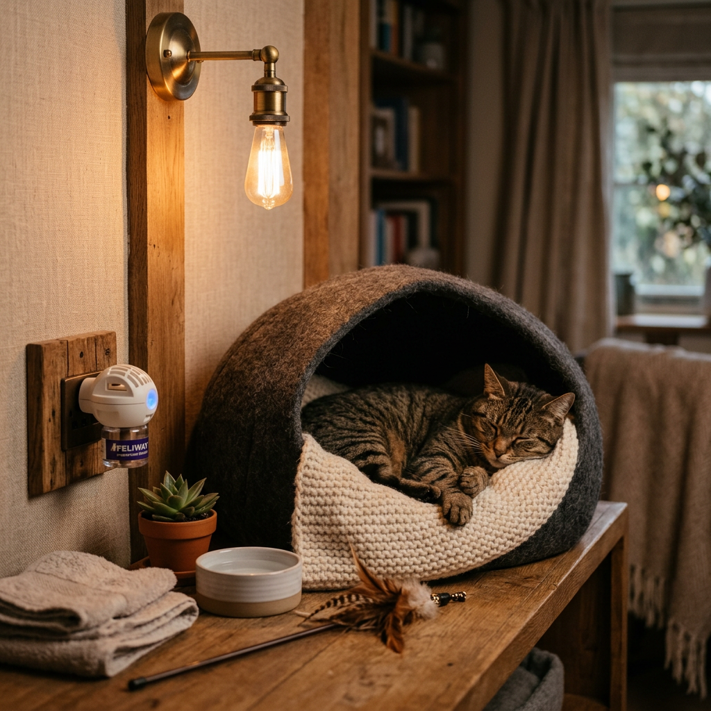 Creating a Calm Space for Anxious Cats: Expert Tips and Science