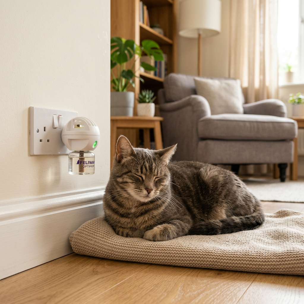 Calming Anxious Cats with Pheromone Therapy
