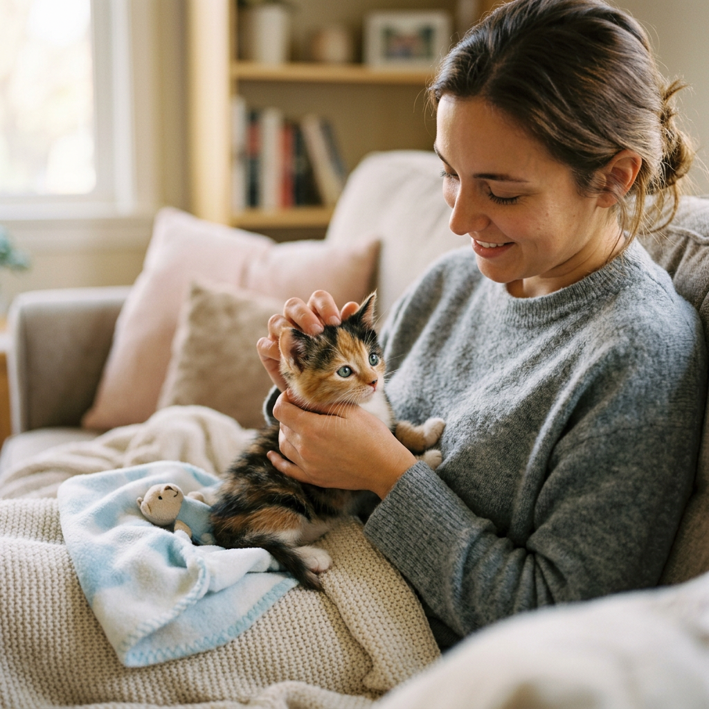 Kitten Anxiety: Early Signs & Solutions