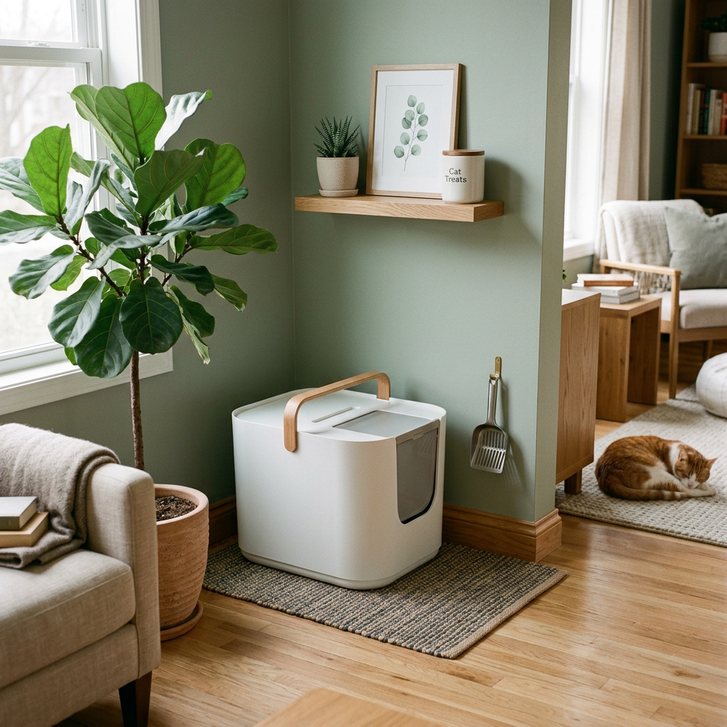 Calming Cat Anxiety & Litter Box Stress