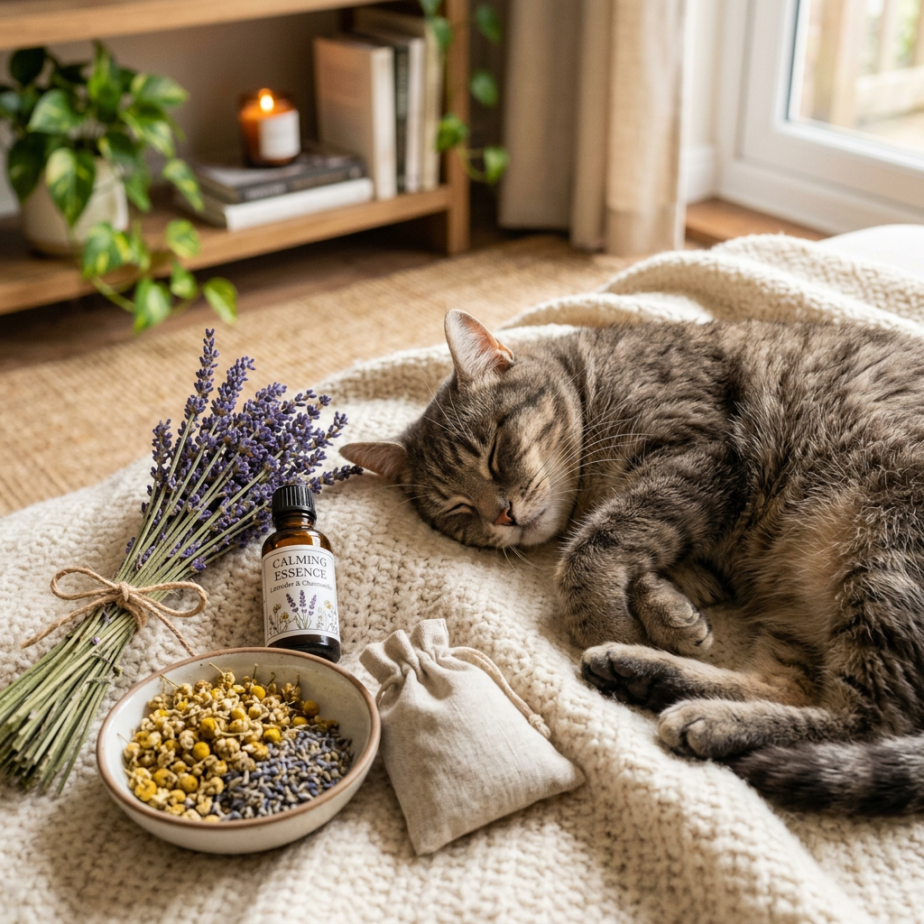 Soothe Your Cat's Anxiety Naturally