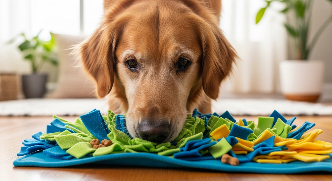 Brain Games for Senior Dogs